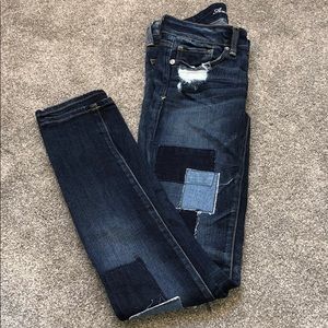 American Eagle Patch Jeans